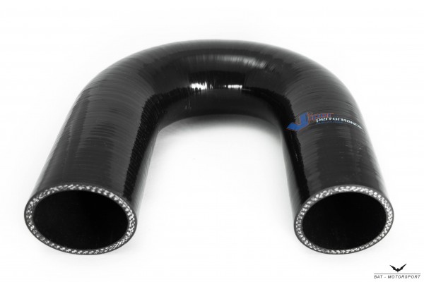 Viper Performance 60mm 180° Silicone Bend Black
